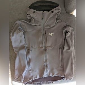 Arc’teryx Men’s Gamma MX Hoody Jacket Full Zip Grey